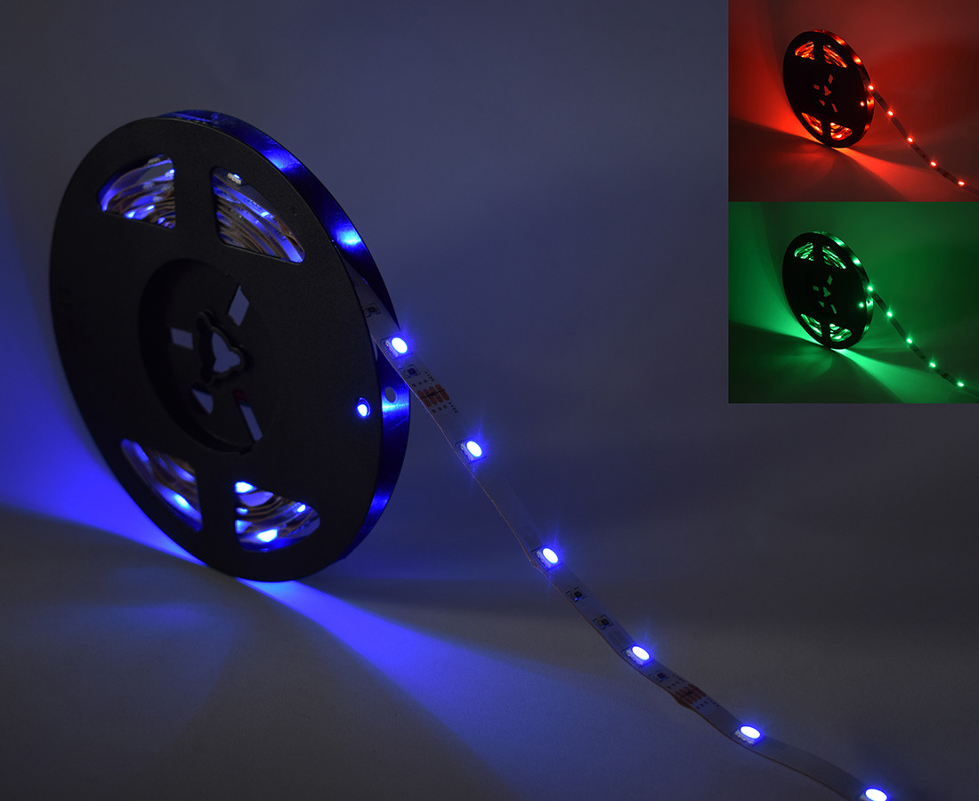 Taśma LED SMD 5050/60 RGB 12V IP20