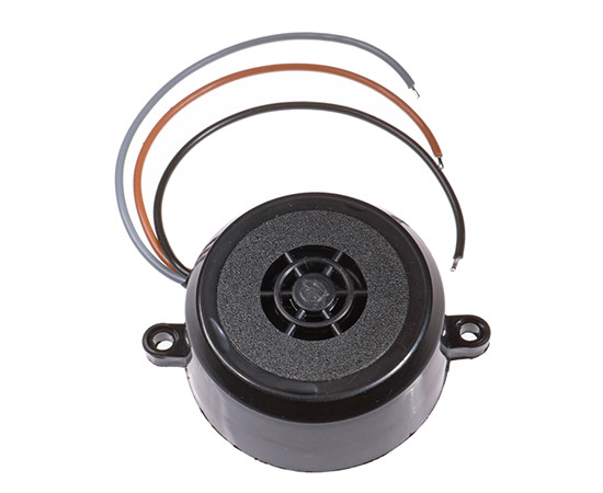 Φ54x25mm, 36/48V, 90dB, tone  inter/contin, black,