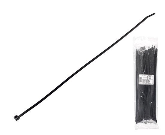 Cable tie standard 370x4.8mm black