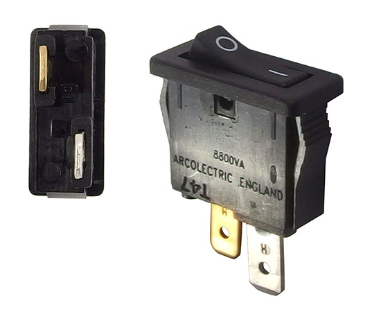H8800VAAAB Bulgin Rocker switch