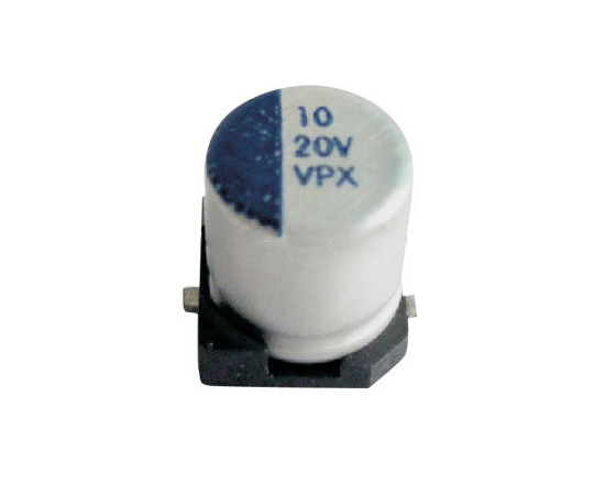 VPX 47uF 25V 6x6mm LEAGUER Polymer Capacitor