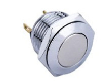 Vandal proof push button switch; W16F10R/S