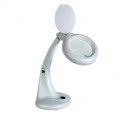 VTLAMP10 desk lamp with magnifying glass  3+12 dioptre 12W white