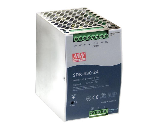SDR-480-24 Mean Well-Netzteil