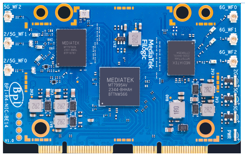Banana Pi BPI-R4-NIC-BE14 SINOVOIP
