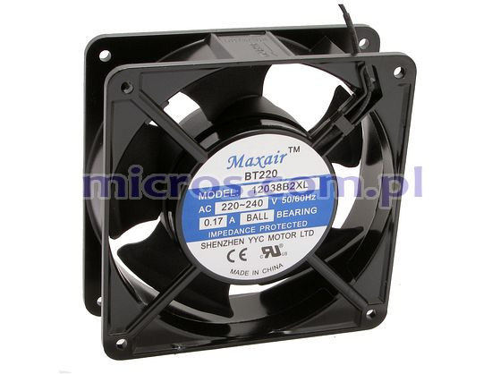 12038B2XL MAXAIR fan AC | DP201A-2123HBL.GN (equivalent)