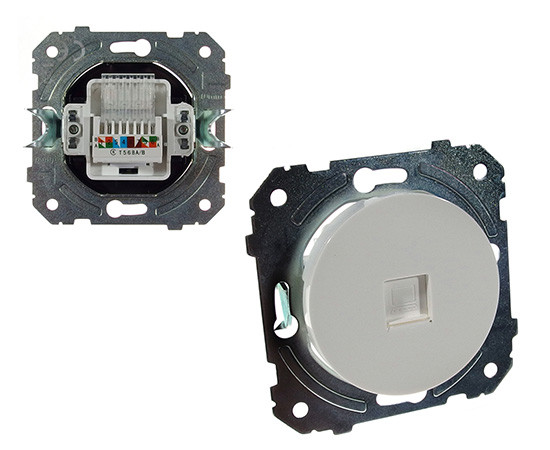 Gniazdo internetowe ETHERNET  (wymagany VB  mountframe)