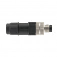M8 type connector, WAIN M8-M04-T-D5, male, number of contacts: 4