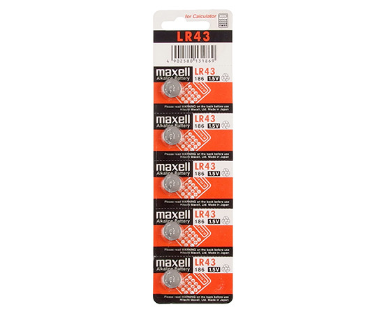 LR43 Maxell  Battery