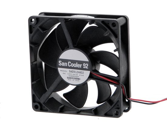 L&uuml;fter.Sanyo&nbsp;Denki&nbsp;9A0912H402&nbsp;San&nbsp;Ace&nbsp;92;12V;&nbsp;92x92x25mm