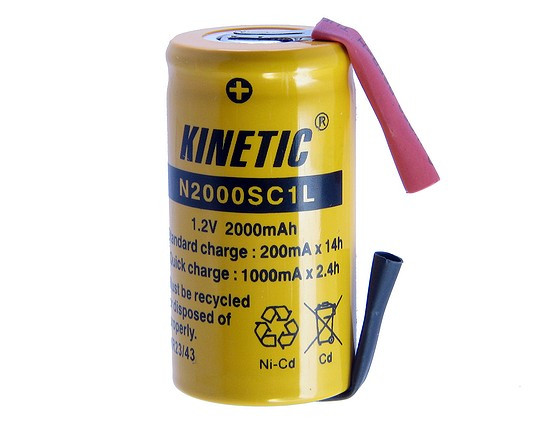 N2000SC1L KINETIC NiCd-Akku