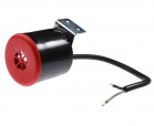 Φ51x54mm, 90-250V, 110dB,tone alarm,black-red