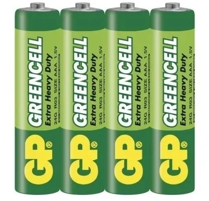 Zinkchloridbatterie&nbsp;AAA&nbsp;1,5&nbsp;V&nbsp;GP