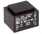 BVEI3032035 || Encapsulated transformer  1.9VA 230V/2x6V 2x158mA Ta=70°C