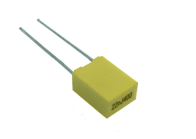 Metallized poliester film capacitor; MKT; 150nF