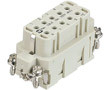 Insert with male contacts HAN A, size 10A