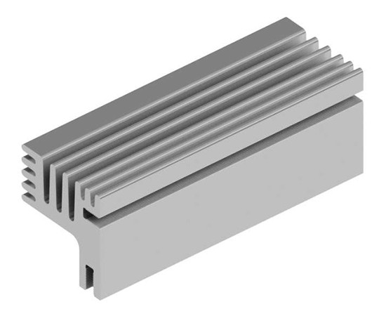 SK 609 84 AL Fischer Heatsink