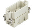 Insert with female contacts HAN A, size 10A