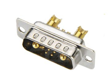 male D-Sub high current 7W2 30A