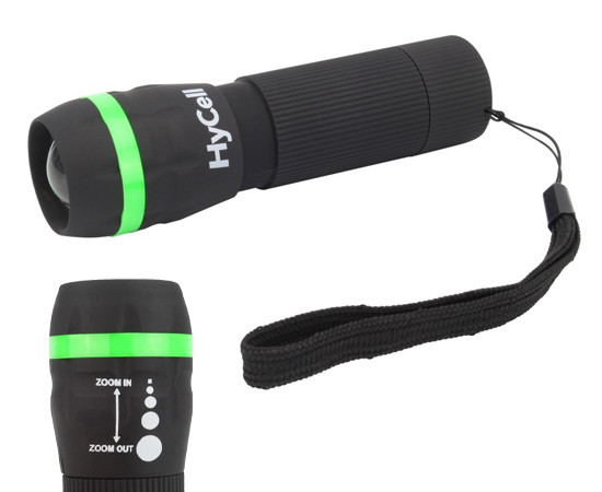 ZOOM-FLASHLIGHT 1W-LED