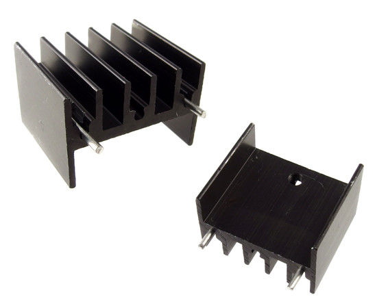 Heatsink, profil DY-CR; length=20mm width=24mm height=17mm