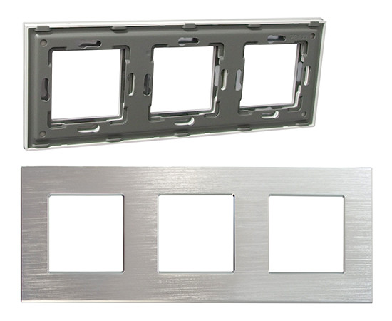 Aluminiowa ramka framealum3W, potrójna