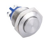 Vandal proof push button switch; W16H10/S