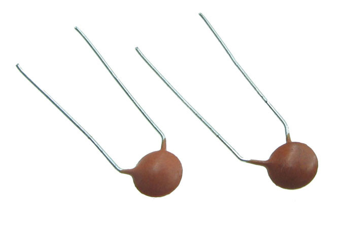 Disc ceramic capacitor; 100pF