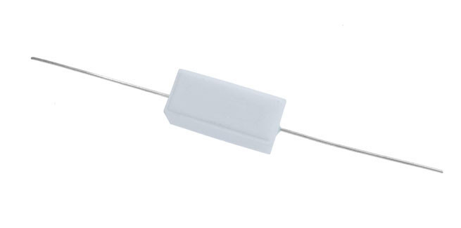 Cement resistor; axial; 4.7R
