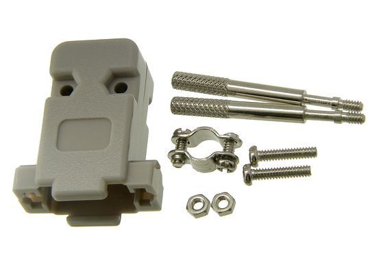 DS1045-09AP1L1-A CONNFLY Gehäuse für D-Sub-Stecker
