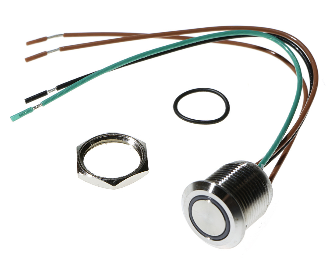 Vandalensicherer Schalter; W12F11EG12/S mit Drähten