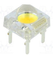 OSM5CVZ2C1P&nbsp;SuperFlux&nbsp;LED&nbsp;7,62&nbsp;x&nbsp;7,62&nbsp;mm,&nbsp;warmwei&szlig;