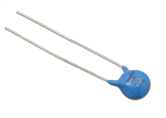 Disc ceramic capacitor; 220pF