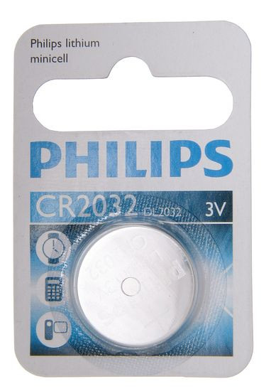 CR2032 Philips Bateria