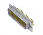 male D-Sub 50pin for PCB, straight, DELTRON