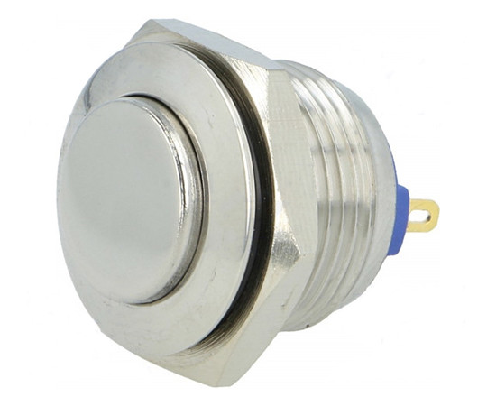 Vandal proof push button switch; GQ16H-10/J/S