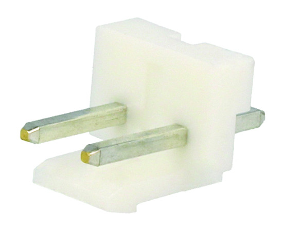 JST-Stecker, 2-polig, 10 A, 250 VAC, 5,0 mm Rastermaß
