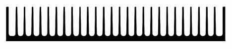SK 555 1000 AL Fischer Heatsink