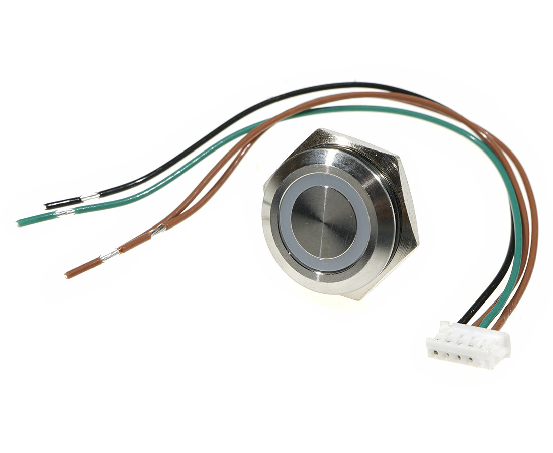 Przełącznik wandaloodporny; W16F1SEG24/S wiresL