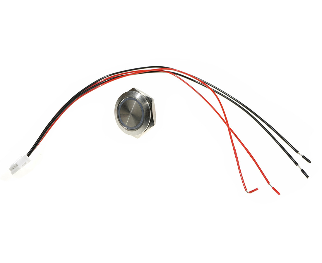 Przełącznik wandaloodporny; W19F1SER24/S wiresL