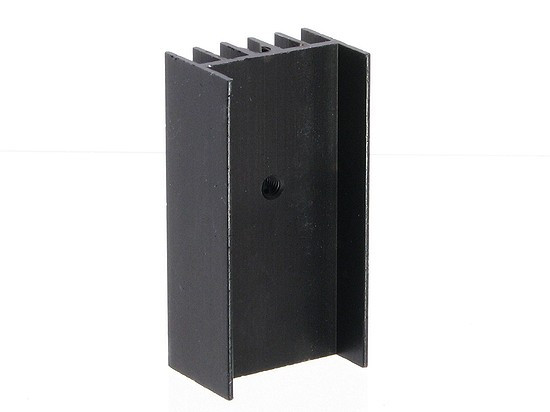 Heatsink, profil DY-SP; length=45mm width=23mm height=16mm