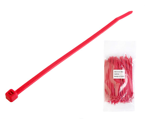 Cable tie standard 292x3.6mm red