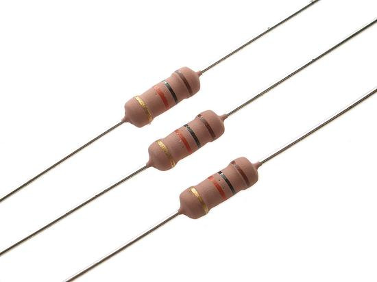 Metal film resistor; 47R