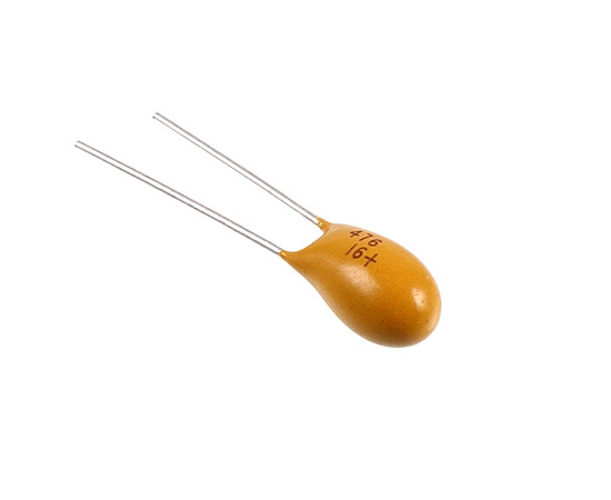 Tantalum capacitor; dipped; 47uF