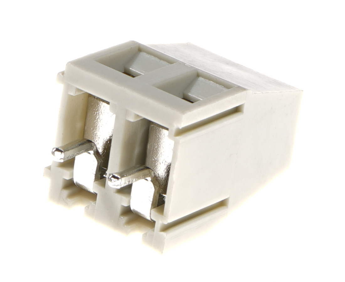 XY128V-A-2P 5.0 brass cage RoHS || XY128VA-2P 5.0mm (-)brass cage LIGHT GREY XINYA