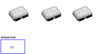 OSC 14.7456MHz SMD3.2x2.5 3.3V -40+85C