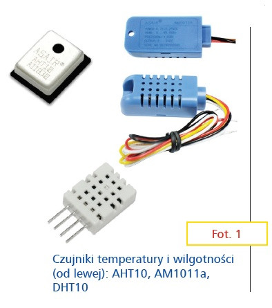 Czujniki temperatury i wilgotności