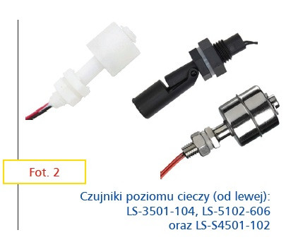 Czujniki poziomu cieczy