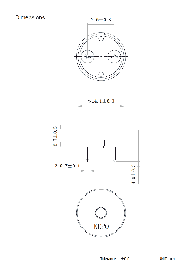 thumbnail image 2 of Mallory Sonalert Alarm Mallory Sonalert Piezo Transducer | 3.5kHz, 95dB Alarm | 24V DC | PF-20A35EWQ | Industrial Sound Alert Device 24V DC Transducer 2 of 11